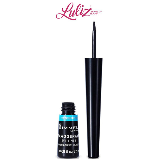 RIMMEL LONDON - Exaggerate Liquid Eyeliner Waterproof 003