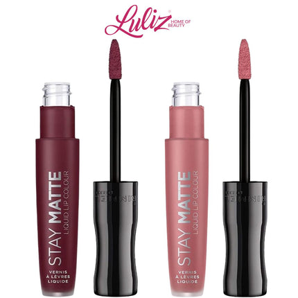 ريميل لندن مجموعة 5 احمر شفاه سائل ستاي مت