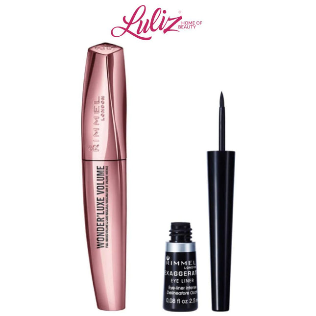 RIMMEL LONDON - Mascara + Free Liquid Eyeliner Set