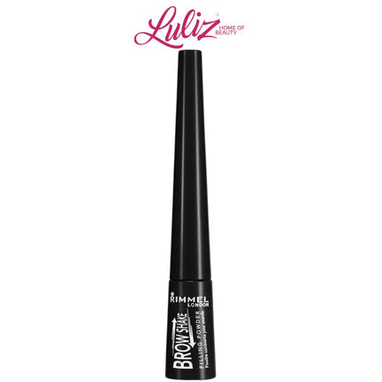 ريميل لندن برو ذس واي سوفت باودر بودرة حواجب - 004 سوفت بلاك