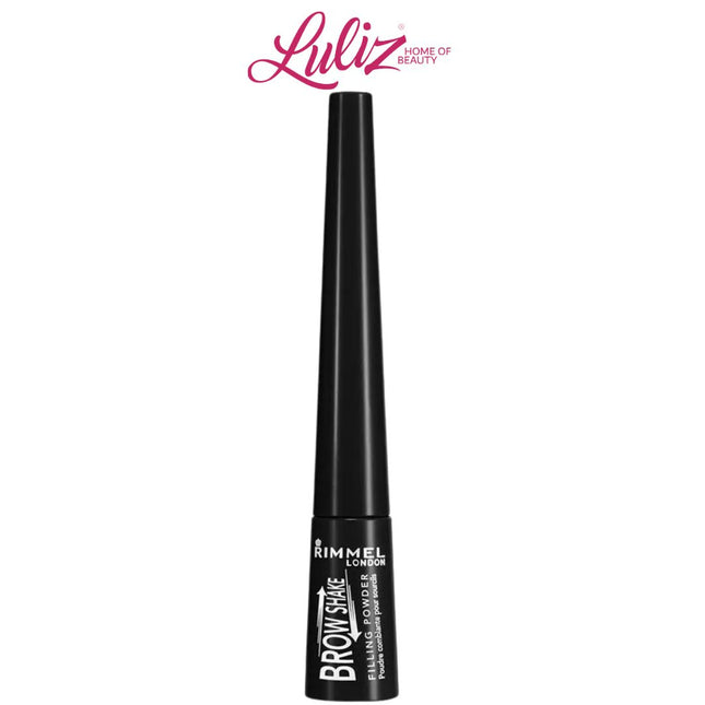 RIMMEL LONDON - Brow This Way Soft Powder Eyebrow Powder - 004 Soft Black