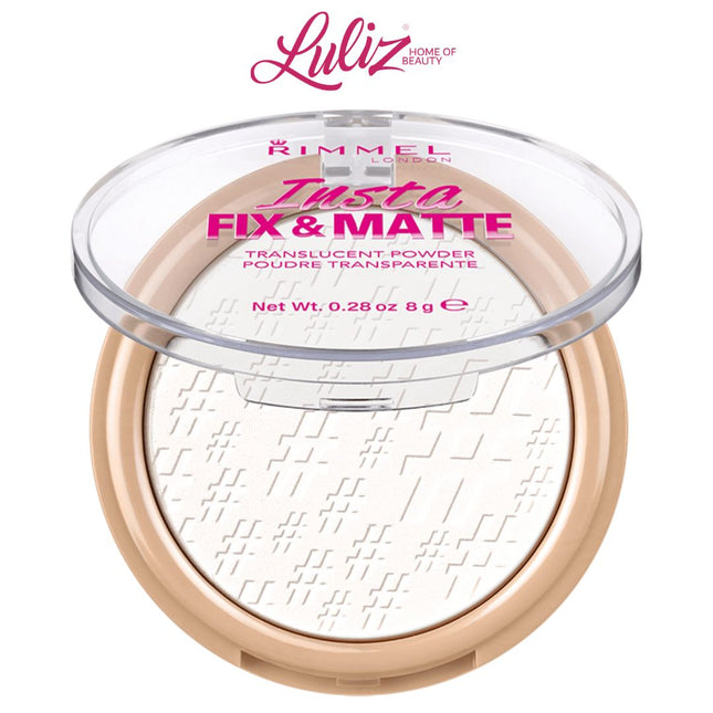 RIMMEL LONDON - Insta Fix & Matte Powder
