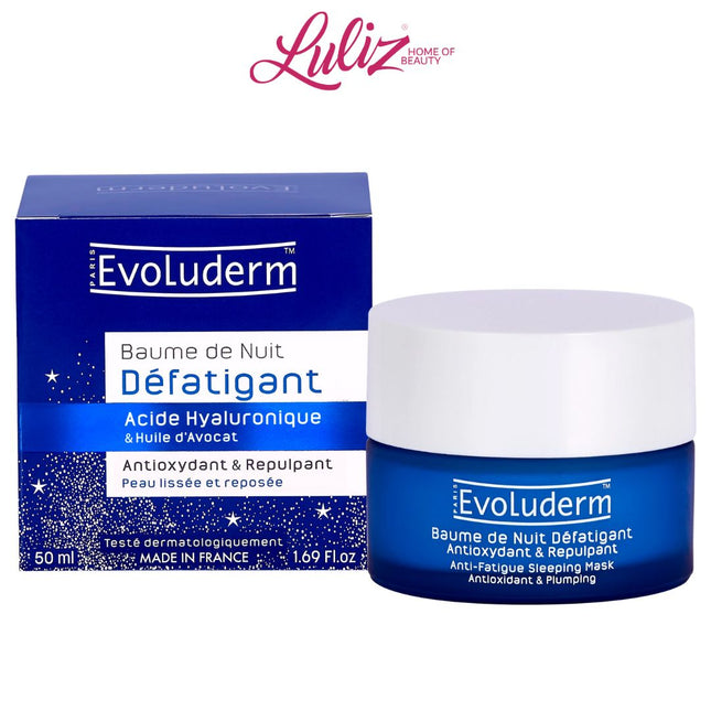 EVOLUDERM - Anti Fatigue Sleeping Mask Antioxidant & Plumping 50Ml