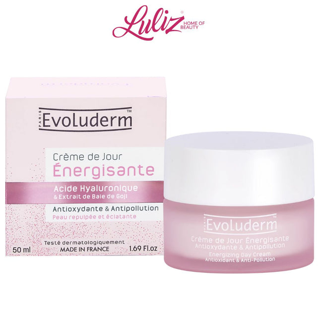 EVOLUDERM - Energizing Day Cream Antioxidant & Anti-Pollution 50Ml