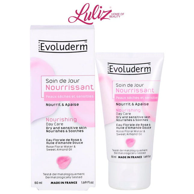 EVOLUDERM- Nourishing Day Care for Dry and Sensitive Skin 50ml