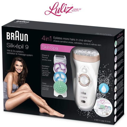 براون جهاز نزع الشعر سيلك أبيل 9961 ف