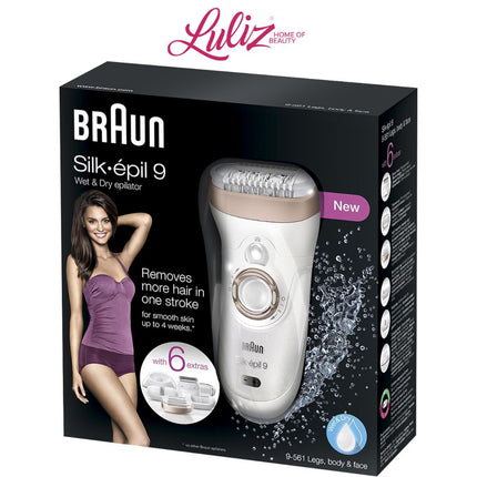 براون جهاز نزع الشعر سيلك أبيل 9561