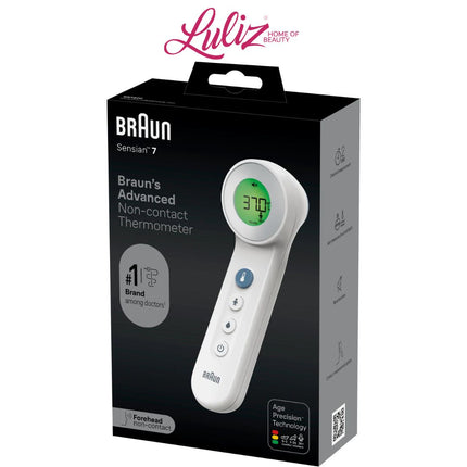 براون BNT400 مقياس حرارة بدون لمس + ميزان حرارة للجبهة مع دقة تحديد العمر