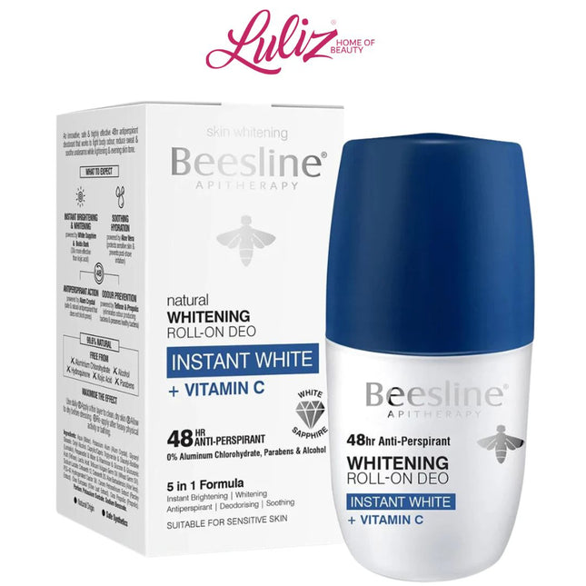 BEESLINE - Whitening Roll on Deodorant Instant White + Vitamin C