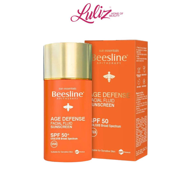 BEESLINE - Age Defense Facial Fluid SunScreen SPF 50+
