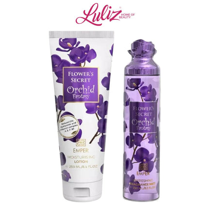 EMPER - Flower's Secret Orchid Fantasy Mist 250ml and Lotion 250ml