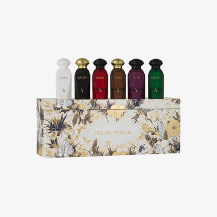 دخون الاماراتية - مجموعة الاصدار الخاص طقم عطور فاخر 6*50مل 