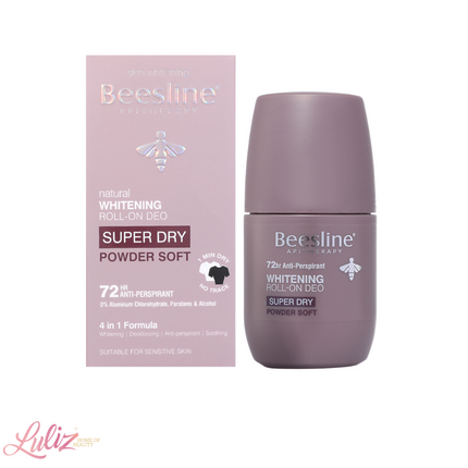 Beesline Roll On Deodorant Super Dry Powder Soft