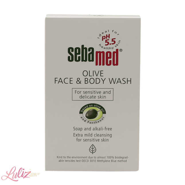 SebaMed Olive Face & Body Wash For Sensitive And Delicate Skin 200Ml
