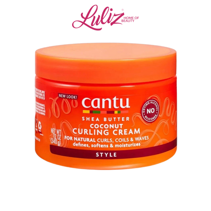 Cantu For Natural Hair Coconut Curling Cream 340G