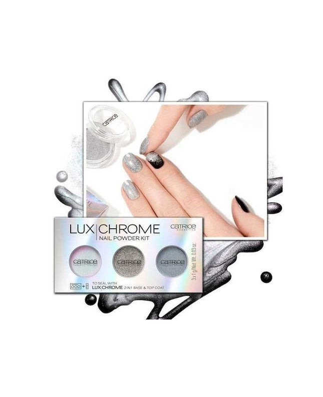 Catrice LuxChrome Nail Powder Kit - 01