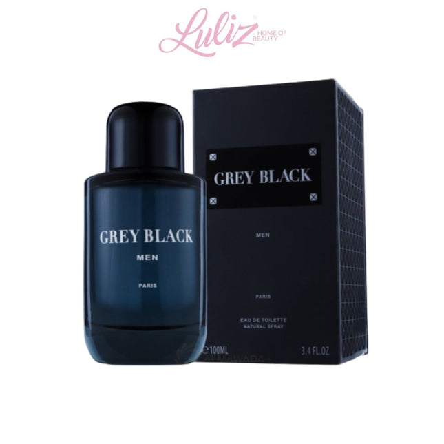 Geparlys Grey Black EDT 100Ml Perfume For Men