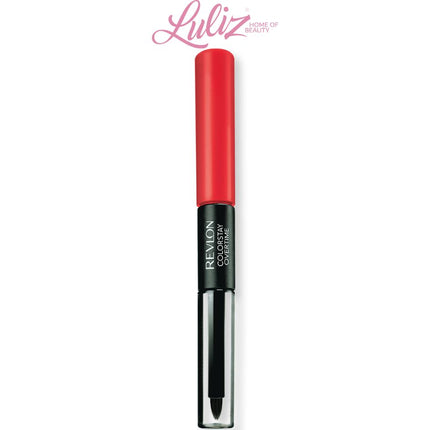 Revlon Liquid Lipstick with Clear Lip Gloss - 220