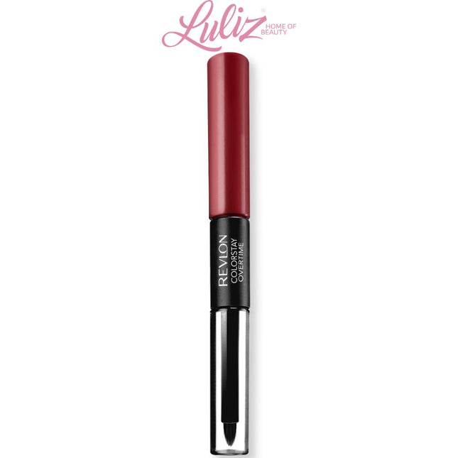 Revlon Liquid Lipstick with Clear Lip Gloss - 220