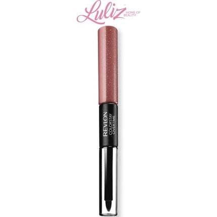 Revlon Liquid Lipstick with Clear Lip Gloss - 220