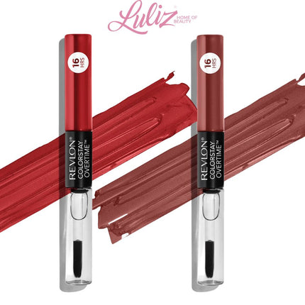 Revlon Liquid Lipstick with Clear Lip Gloss - 220