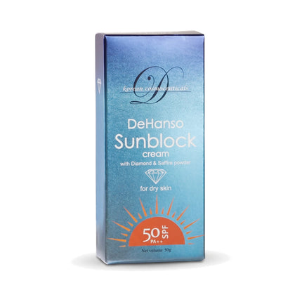 DeHanso Korean Sunscreen for Dry Skin SPF 50 PA++ 50g