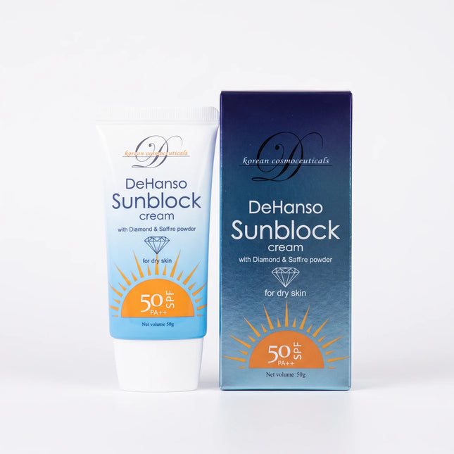 DeHanso Korean Sunscreen for Dry Skin SPF 50 PA++ 50g