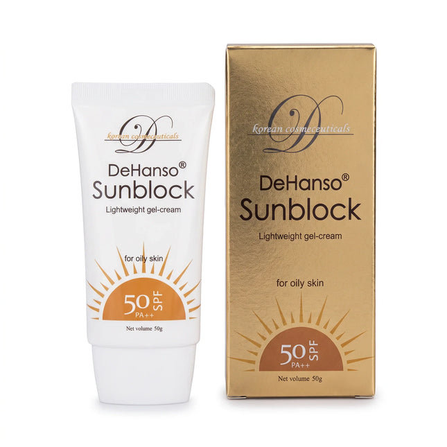 DeHanso Sunscreen for Oily Skin SPF 50 PA++ Gel-Cream