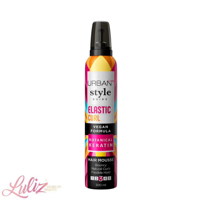 Urban Care Style Guide Elastic Curl Hair Mousse 200ml