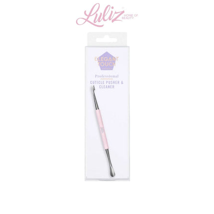 Elegant Touch Cuticle Pusher & Cleaner