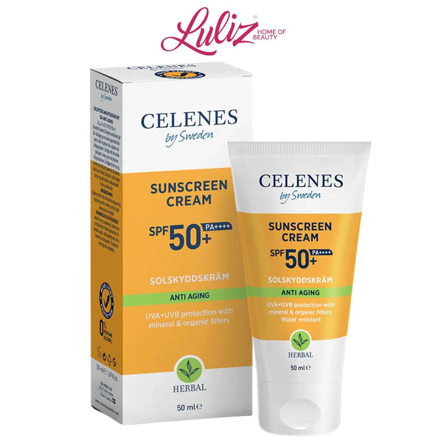 كريم واقي الشمس مضاد للتجاعيد من سيلينيس SPF50+ 50مل