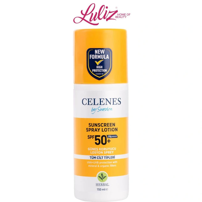 لوشن بخاخ واقي الشمس من سلينيس SPF50+ 150مل