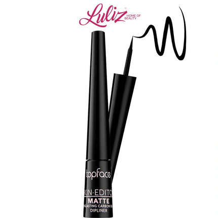 TOP FACE - Skin Editor Matte Long Lasting Black Dipliner