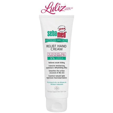 SEBAMED - Extreme Dry Skin Relief Hand Cream 5% Urea 75Ml