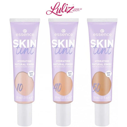 ESSENCE - Skin Tint Hydrating Natural Finish SPF30 Shades