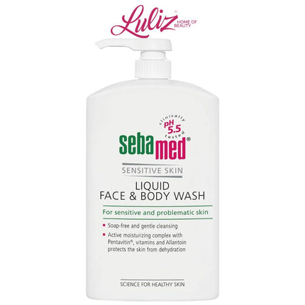 SEBAMED - Liquid Face & Body Wash For Sensitive Skin