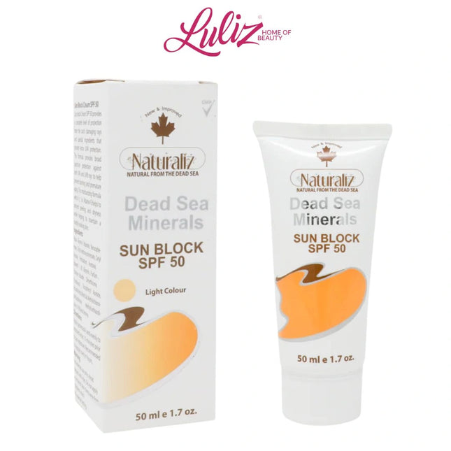 NATURALIZE - Dead Sea Sun Block SPF50