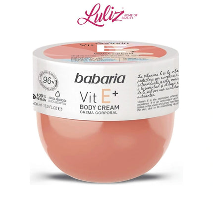 BABARIA - Vitamin E Body Cream 400Ml