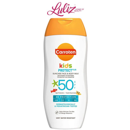CARROTEN - Kids Suncare Face & Body Milk SPF 50 200 Ml