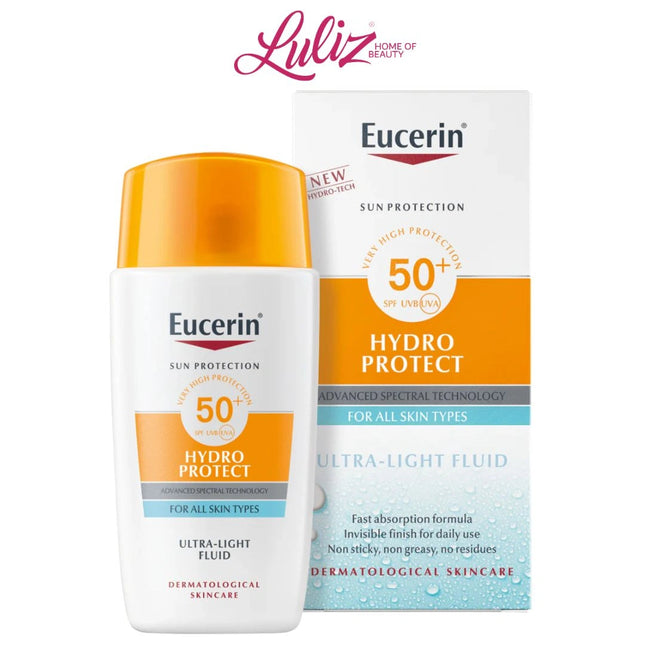 يوسيرين سائل واقي الشمس خفيف هيدرو بروتكت SPF50+ 50مل