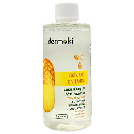 Dermokil Anti-Stain Brightening Tonic Effect – With Kojic Acid & Vitamin C – 200 Ml