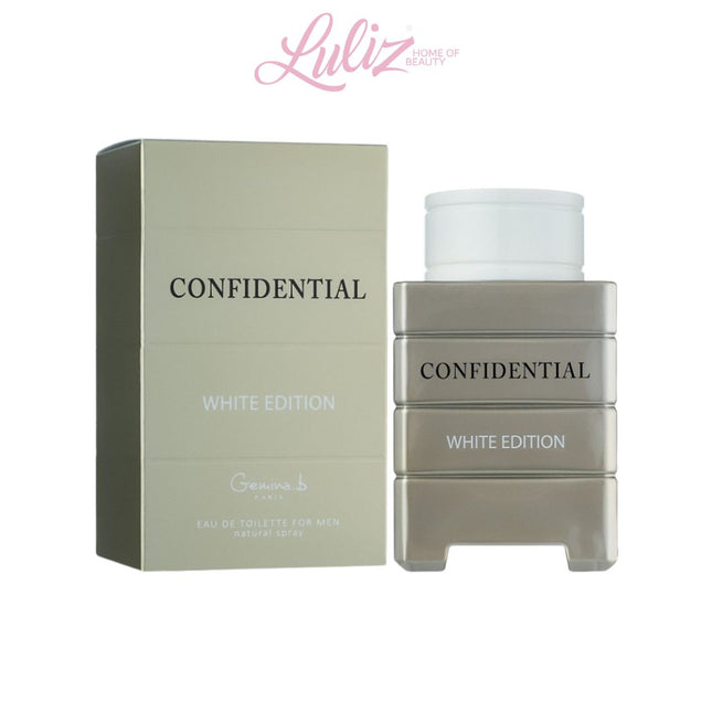Geparlys Confidential White Edition EDT 90Ml Perfume For Men
