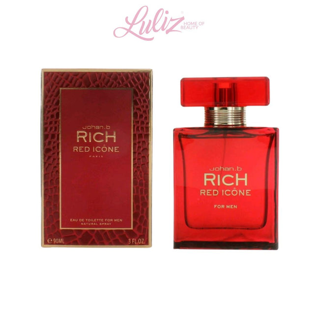 Geparlys Rich Red Icone EDT 90ML Perfume For Men