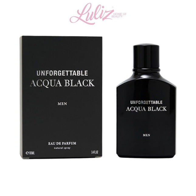 Geparlys Unforgettable Acqua Black 100Ml EDP For Men