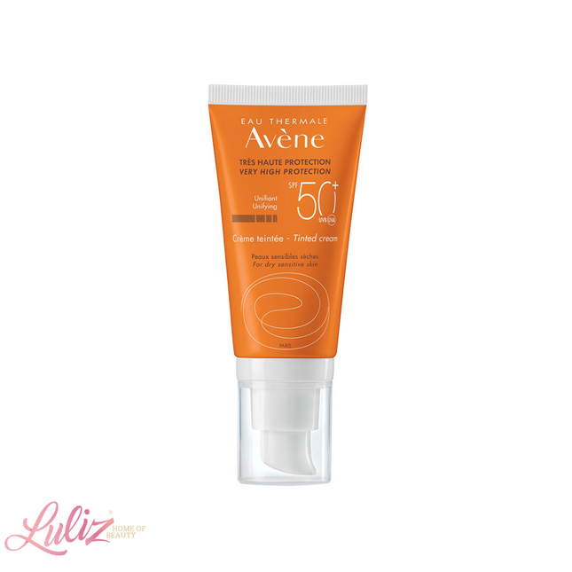 افين كريم ملون عالي الحماية SPF50 +