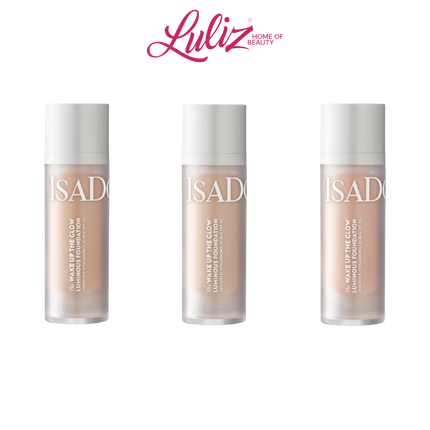 Isadora The Wake Up The Glow Luminous Foundation-1W