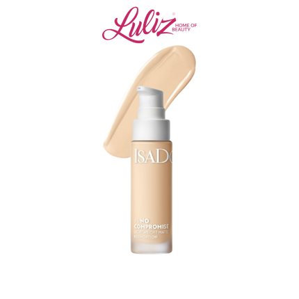 Isadora No Compromise Lightweight Matte Foundation-1Warm