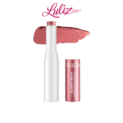 Isadora Glossy Balm Hydrating Stylo-44 Rosewood