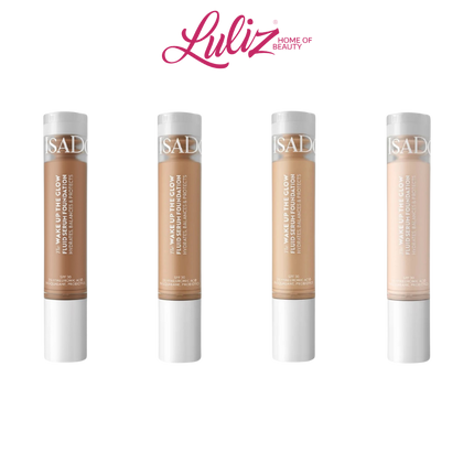 Isadora Wake Up The Glow Fluid Serum Foundation-7N