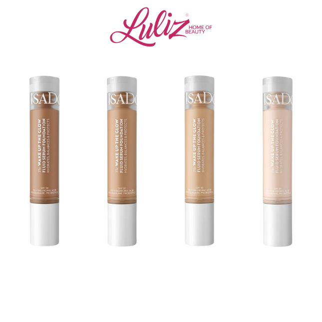 Isadora Wake Up The Glow Fluid FACE SERUM Foundation